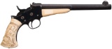 Remington M1901 Target Style Rolling Block Pistol & Carved Grip