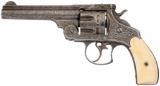 Engraved Smith & Wesson .44 Double Action First Model Revolver