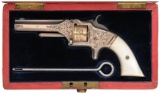 Factory Engraved Smith & Wesson Model No. 1 2nd Issue Revolver