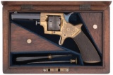 Cased Engraved Tranter Patent Single Action Revolver