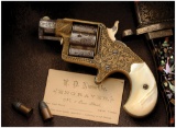 L.D. Nimschke Engraved Colt Cloverleaf House Model Revolver