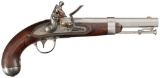 U.S. Asa Waters Contract Model 1836 Flintlock Pistol