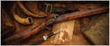 S. Hawken Signed Full-Stock Percussion Rifle