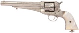 Engraved Serial Number 81 Remington Model 1875 Army Revolver