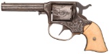 Factory Engraved Remington-Rider Cartridge Conversion Revolver