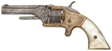 Engraved American Standard Tool Co. Spur Trigger Pocket Revolver