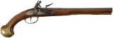Engraved S. Scheidtogger Austrian Rifled Flintlock Horse Pistol