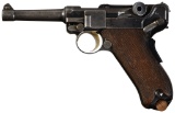 DWM Model 1902 Prototype Army Test Luger Pistol