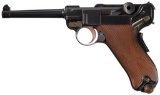 DWM Model 1900 Bulgarian Contract Luger Pistol