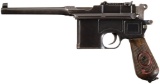 WWI Imperial German Mauser C96 Broomhandle 
