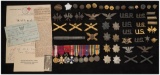 Items from WWI Aviation Leader Major General William Lacy Kenly