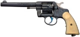 Factory Engraved Colt Army Model 1903 Double Action Revolver