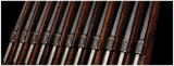 Eleven Consecutive Winchester Ultra Set Model 70 Rifles