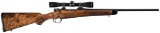 Paula Biesen Engraved Clyde James Custom Mauser 98 Style Rifle