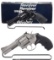 Two Smith & Wesson Model 686 Double Action Revolvers