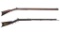 Two Antique American Percussion Rifles