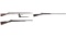 Three U.S. Muzzleloading Percussion Long Arms
