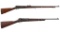 Two U.S. Springfield Krag-Jorgensen Bolt Action Rifles