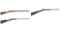 Three Single Shot Rifles