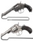 Two Colt Double Action Revolvers