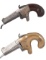 Two Engraved National Arms Co. Derringers