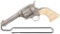 Cattle Brand Engraved Colt Single Action Army Revolver