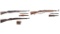 Three European Military Mauser Pattern Bolt Action Rifles