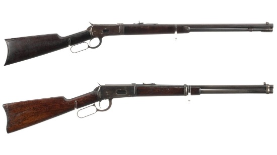 Two Winchester Lever Action Rifles