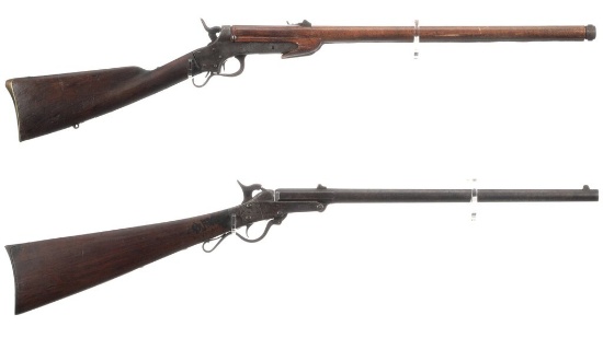 Two U.S. Break Action Single Shot Carbines