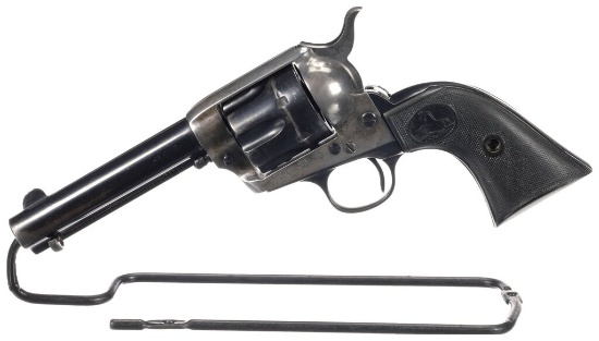 Colt First Generation Single Action Army Revolver<BR><BR>Manufactured 1900.