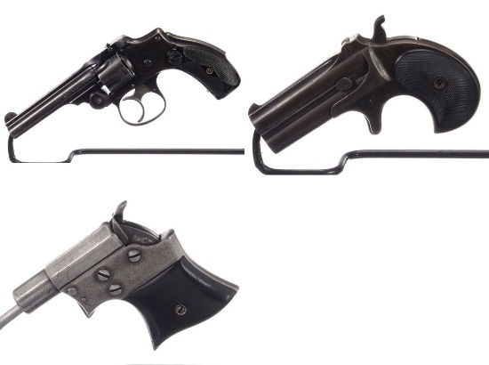 Three American Pocket Pistols
