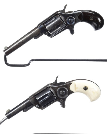 Two Antique Colt Spur Trigger Revolvers