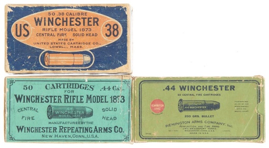 Lot of Vintage American Ammunition and Ammunition Boxes