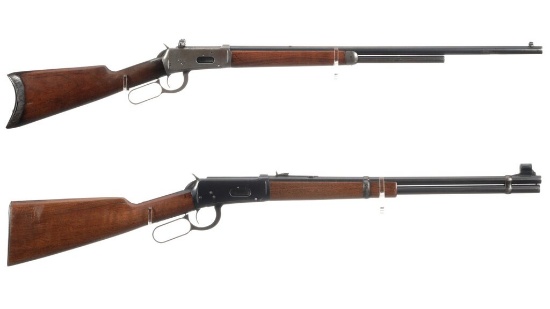 Two Winchester Model 1894 Lever Action Long Guns