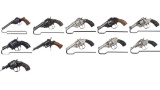 Eleven Double Action Revolvers