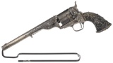 Engraved Colt Model 1871-72 Open Top Revolver