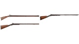 Three Muzzleloading Long Guns
