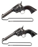 Two Colt First Generation Single Action Army Revolvers