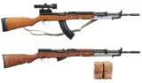 Two European SKS Style Semi-Automatic Rifles