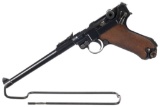 World War I German DWM Artillery Luger Semi-Automatic Pistol