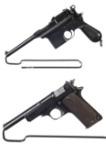 Two Semi-Automatic Pistols
