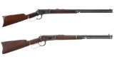 Two Winchester Lever Action Long Guns