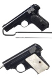 Two Early Colt Semi-Automatic Pistols