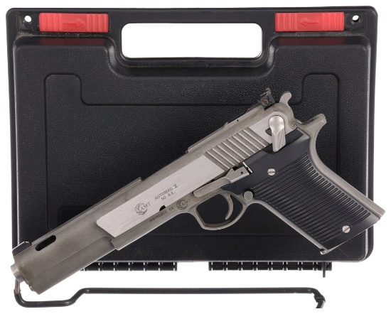 AMT Automag V Semi-Automatic Pistol with Case in .50 AE