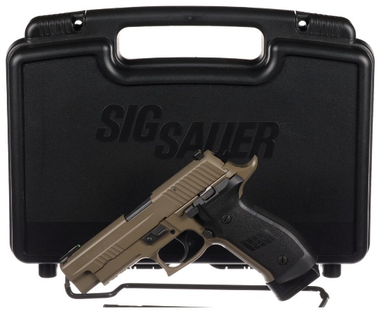 Sig Sauer P226 TacOps Semi-Automatic Pistol with Case