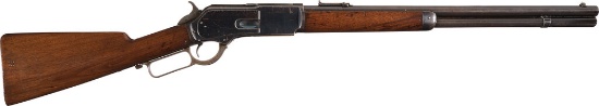 London Retailer Marked Winchester Model 1876 Short Rifle