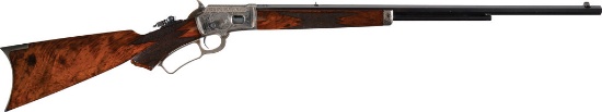 Factory Engraved Marlin Deluxe Model 1891 Rifle