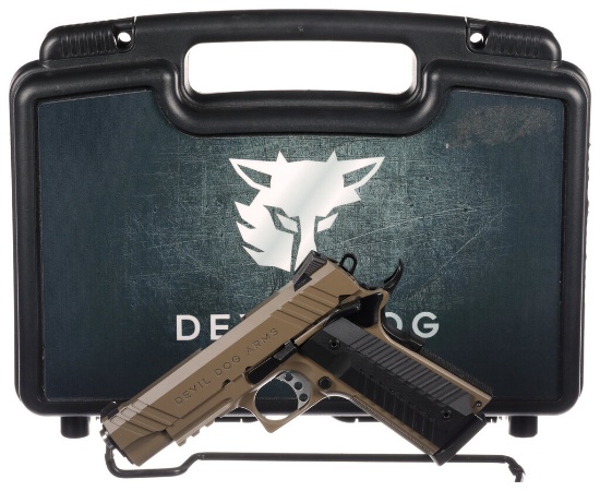 Devil Dog Arms Model DD425 Semi-Automatic Pistol with Case