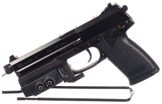 Heckler & Koch Mark 23 Pistol with Wilcox Nightstalker Laser