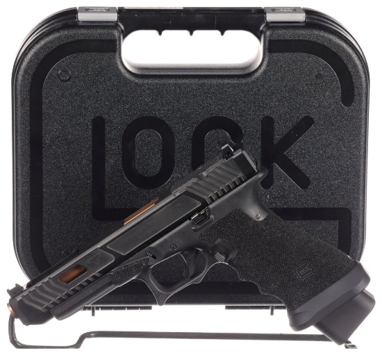 Glock/TTI Combat Master Model 34 Semi-Automatic Pistol with Case